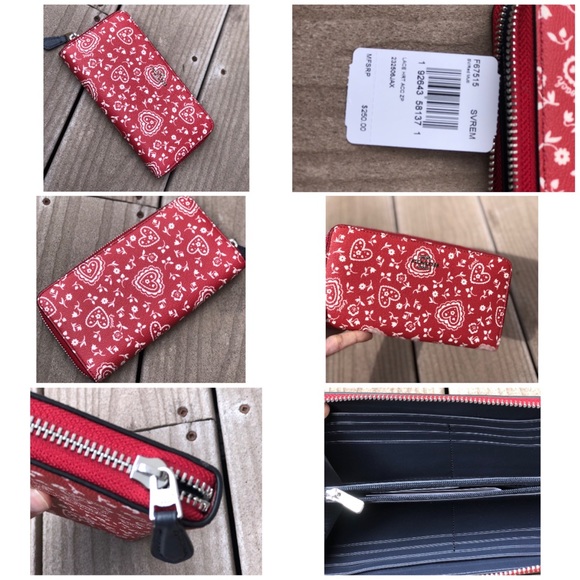 3pcs Coach md Charlie backpack&wallet&wristlet - Picture 4 of 8